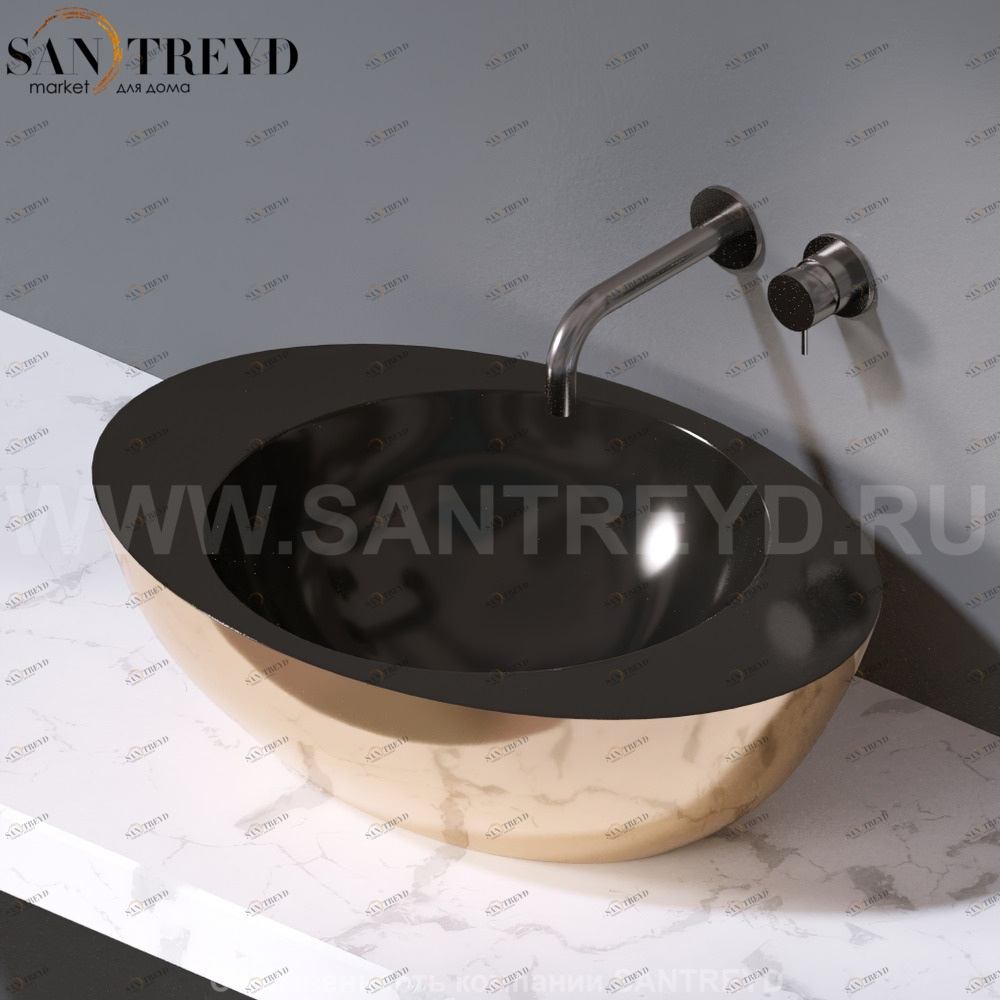 L269.258 Накладная раковина на столешницу  овальная A. e T. Italia ACCENT AeT ITALIA