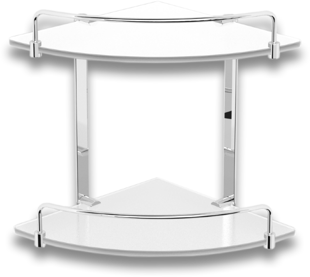 70152 Полка подвесная цвет хром LANGBERGER Accessories