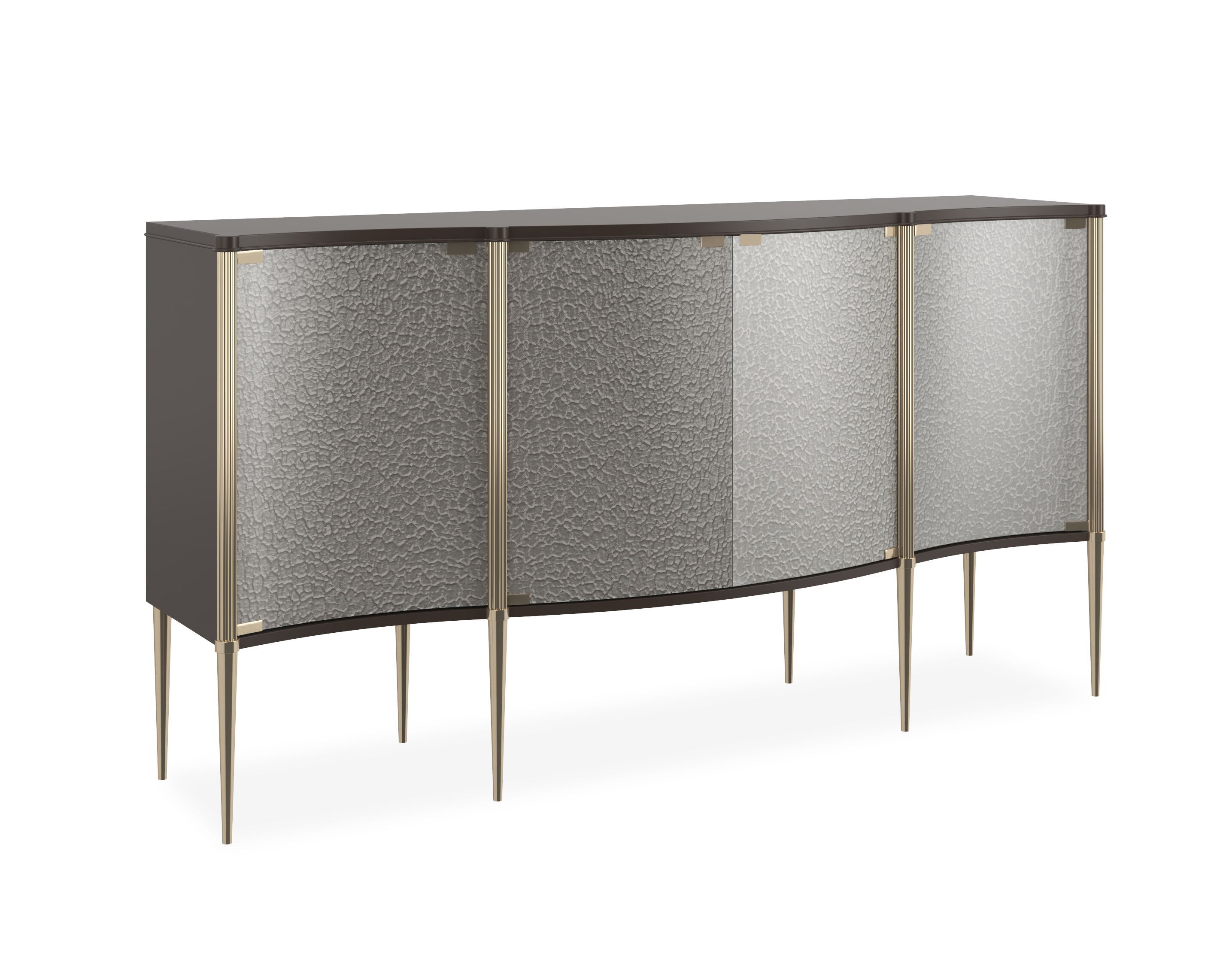 Стеклянный шкаф с распашными дверями Caracole A NEW DAY ARCH-00146165 - Вид №1