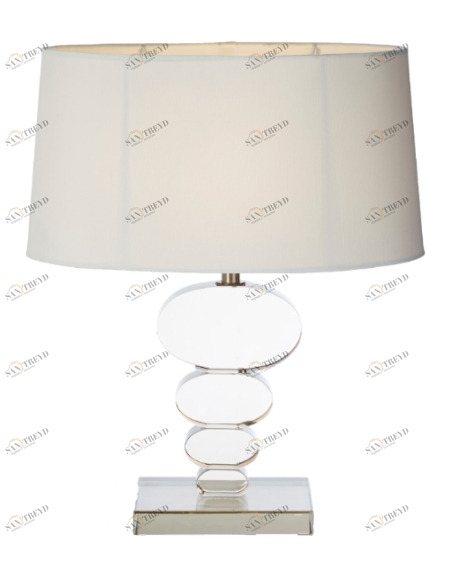 Настольная лампа Danna прозрачная 5821 PUSHA ИНТЕРЬЕРНЫЕ 061988 Белый;прозрачный 