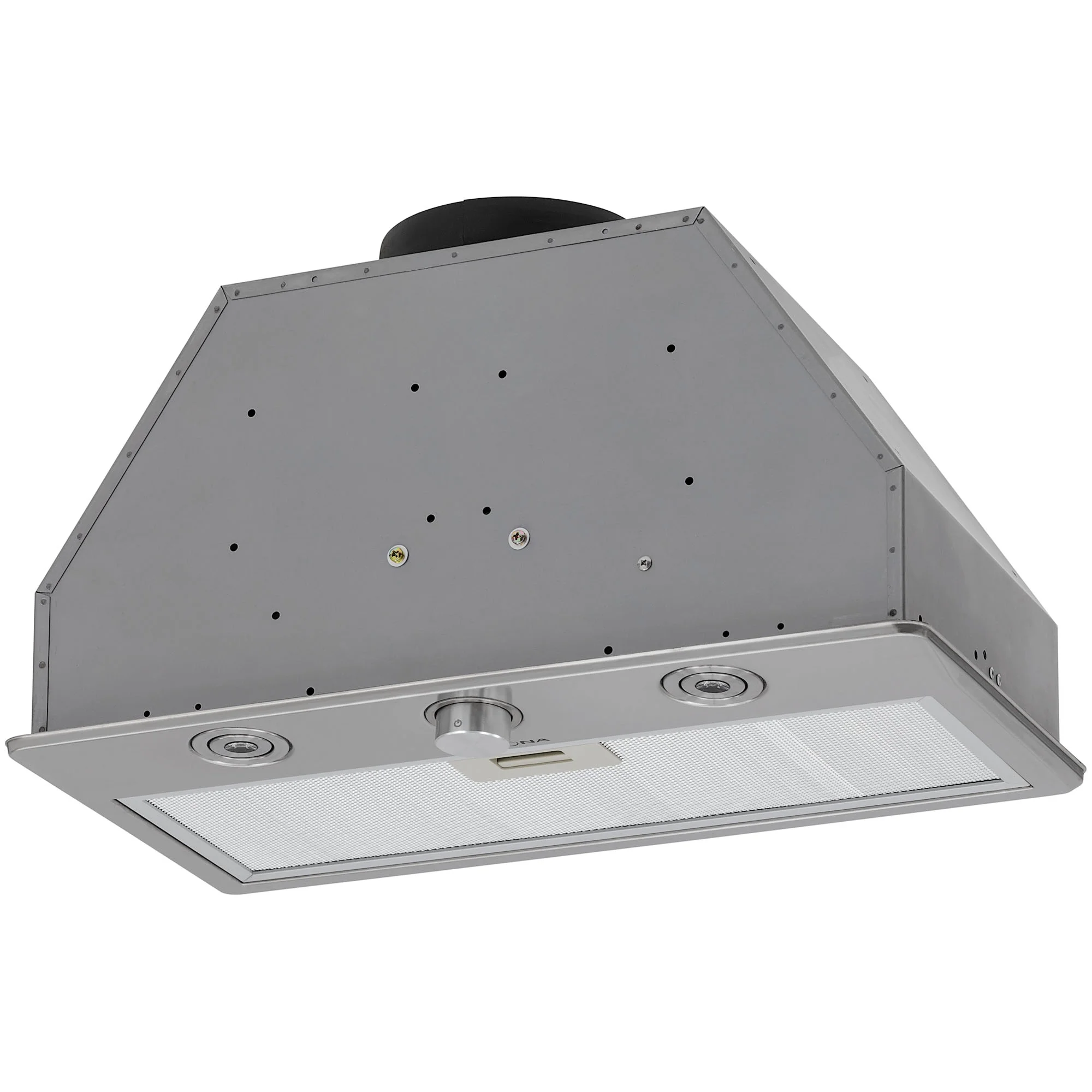 9221204 Вытяжка полновстраиваемая KRONA SVEN 600 inox one knob серебристый/серебристый KRONA1 STDN-0072335