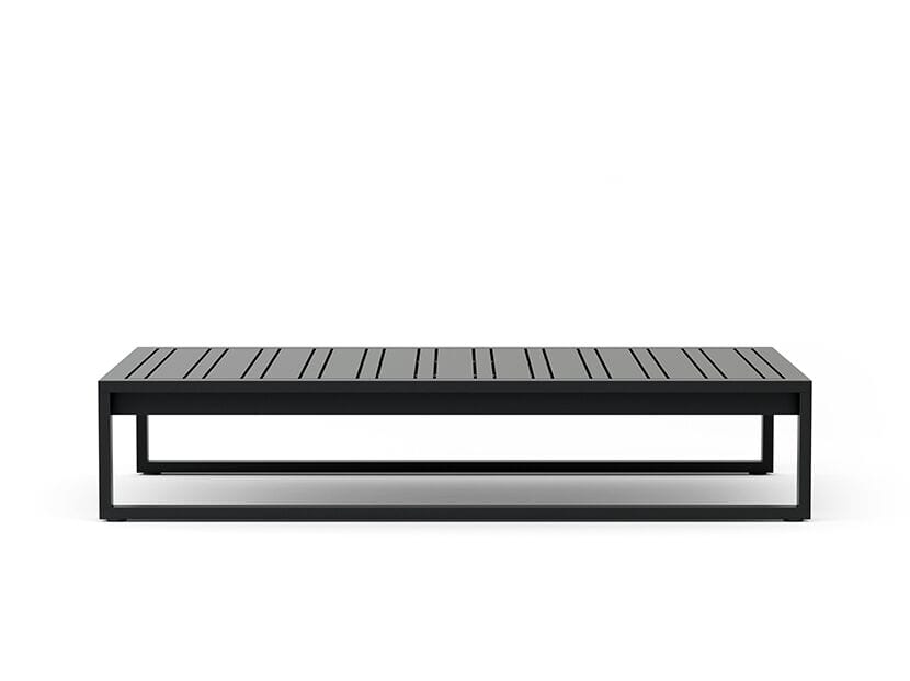 Алюминиевый прямоугольный журнальный столик Walters Tidal ARCH-00002591