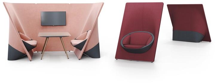 profim 2-х местный тканевый диван с высокой спинкой Wyspa sun-id-1422243 - Вид №5