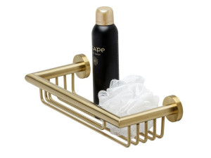 Металлическая душевая настенная мыльница