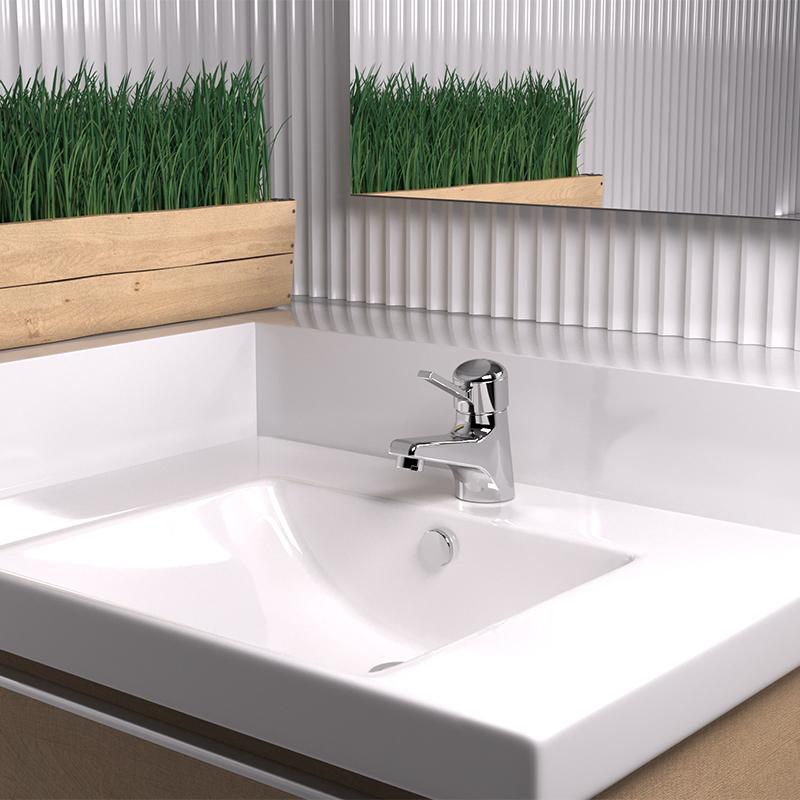 Paini Creta 30CR211R2LMKM смеситель для раковины с донным клапаном - Вид №1