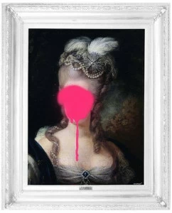 Mineheart Печать на холсте Madame blush Acc/031-s