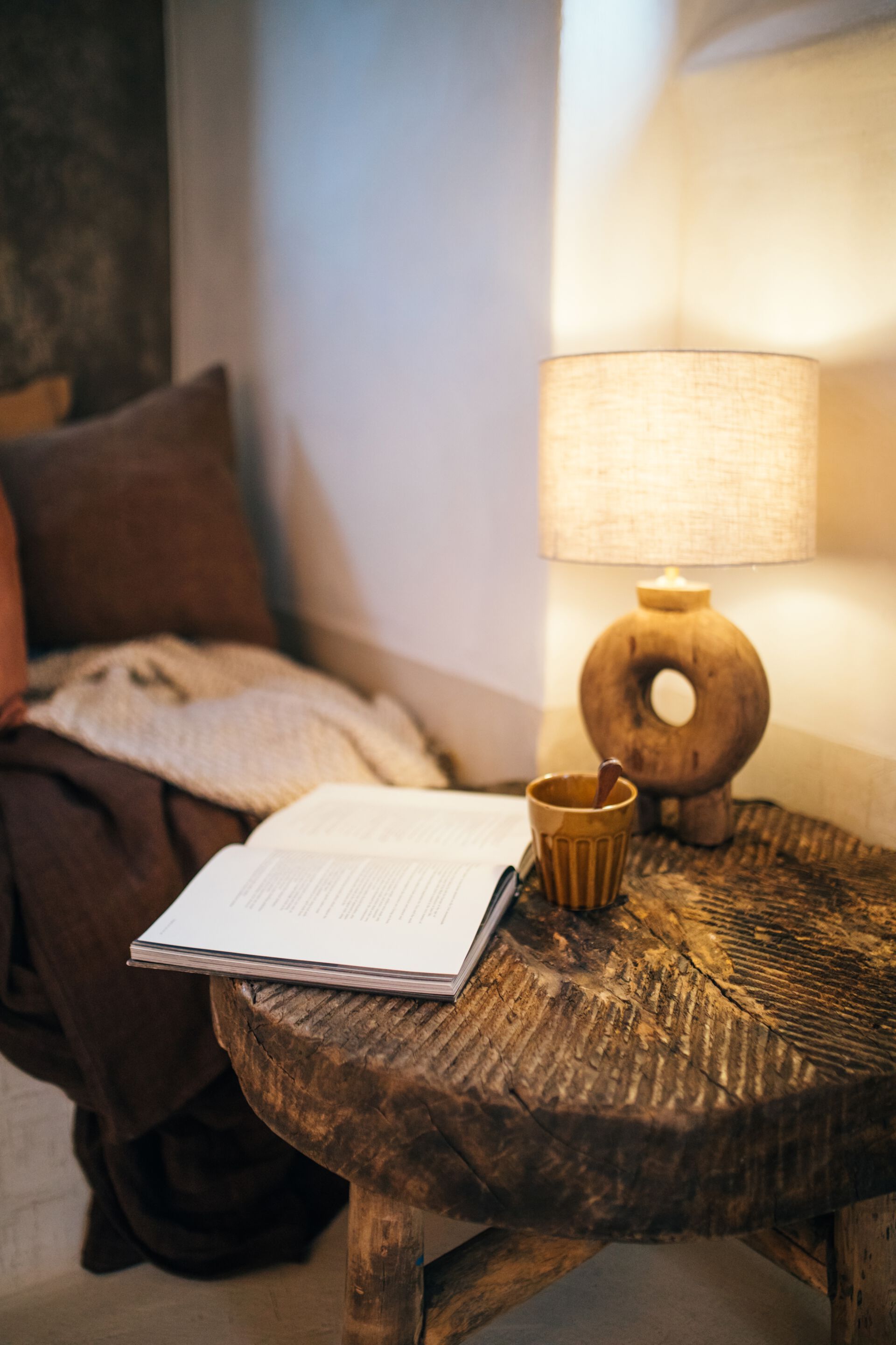 Настольная лампа из манго POMAX LAMPEDUSA ARCH-00102723 - Вид №7