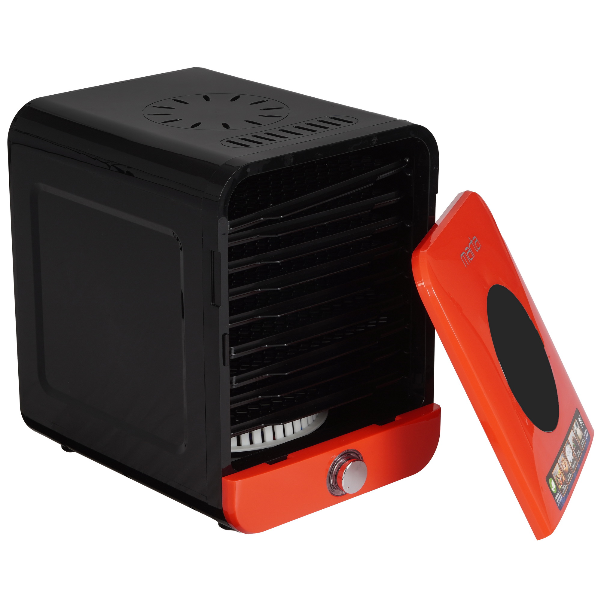 9058626 Сушилка для овощей и фруктов MARTA MT-1955 красный STDN-0065756 - Вид №5