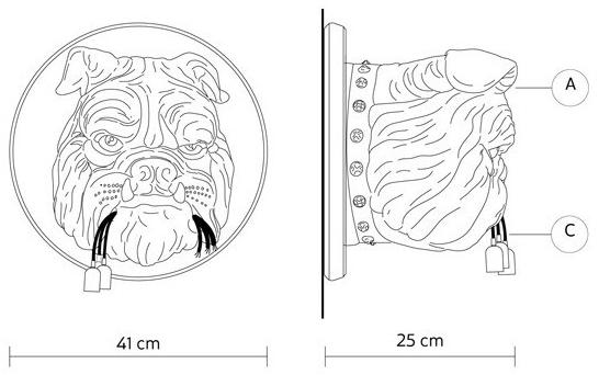Karman Керамический светодиодный настенный светильник Amsterdam sun-id-1373236 - Вид №4