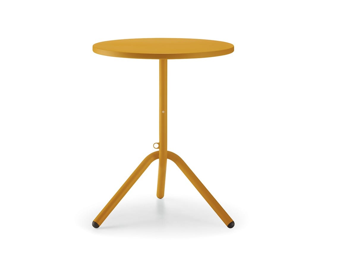 Круглый стол с откидным верхом из листового металла COLOS ARCH-00010106