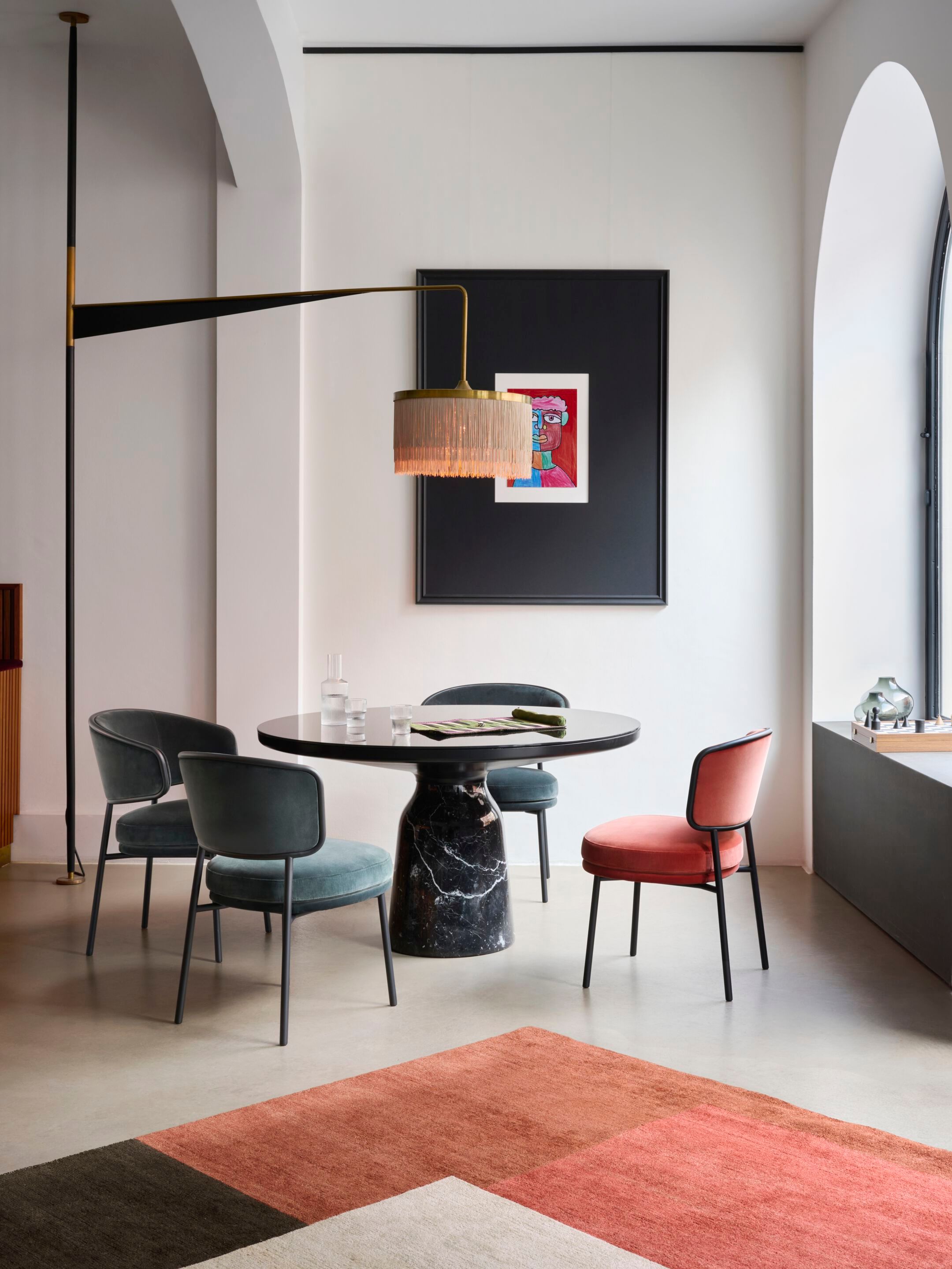 Круглый мраморный обеденный стол Classicon Белл ARCH-00096688 - Вид №4