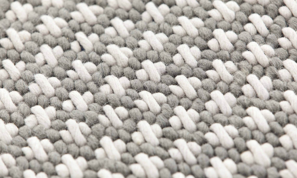 006124 Подушка Light grey - Blue 50x50 GAN Silai Silaï - Вид №1