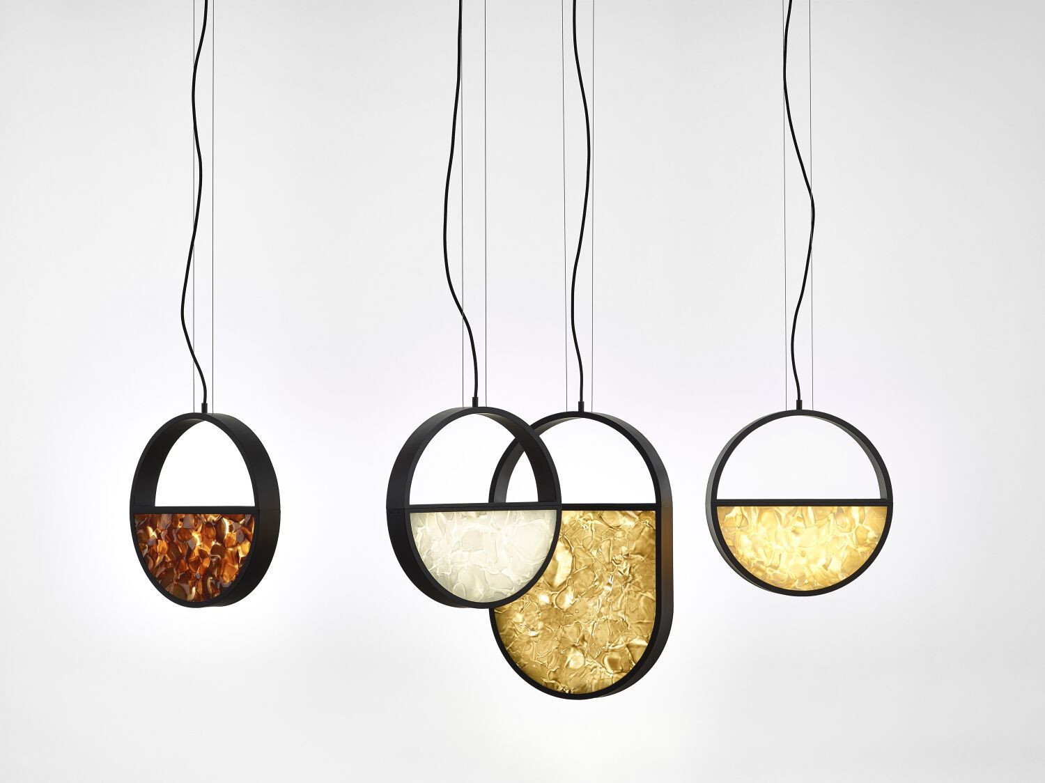 Стеклянный подвесной светильник BROKIS Геометрическая ARCH-00024113