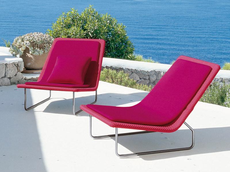 Paola Lenti Санное садовое кресло со съемным чехлом sun-id-1455178 - Вид №4