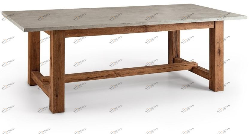 Oliver B. Прямоугольный бетонный стол Oliver b. wild sun-id-1377940