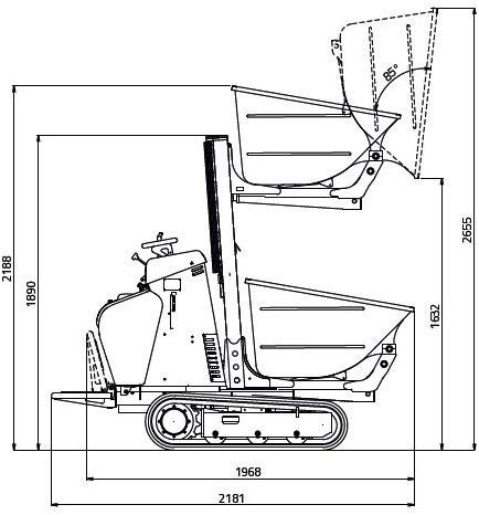 Hinowa Гусеничный мини-самосвал sun-id-1360810 - Вид №10