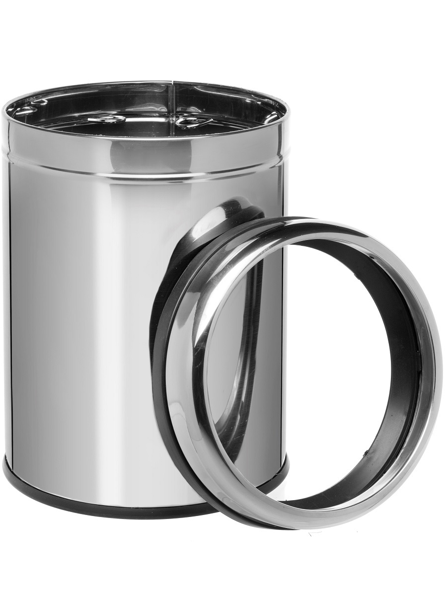 Ведро для мусора  без крышки Venus 16L Chrome NAVAKO 11147 - Вид №1