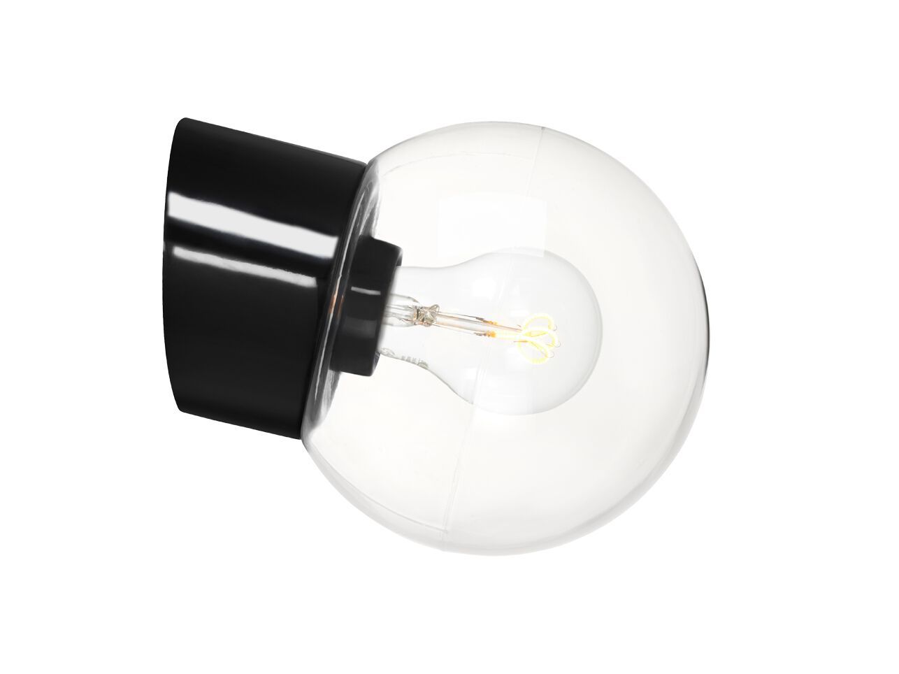 Стеклянный и фарфоровый настенный светильник Ifö Electric Classic Globe ARCH-00037051 - Вид №1