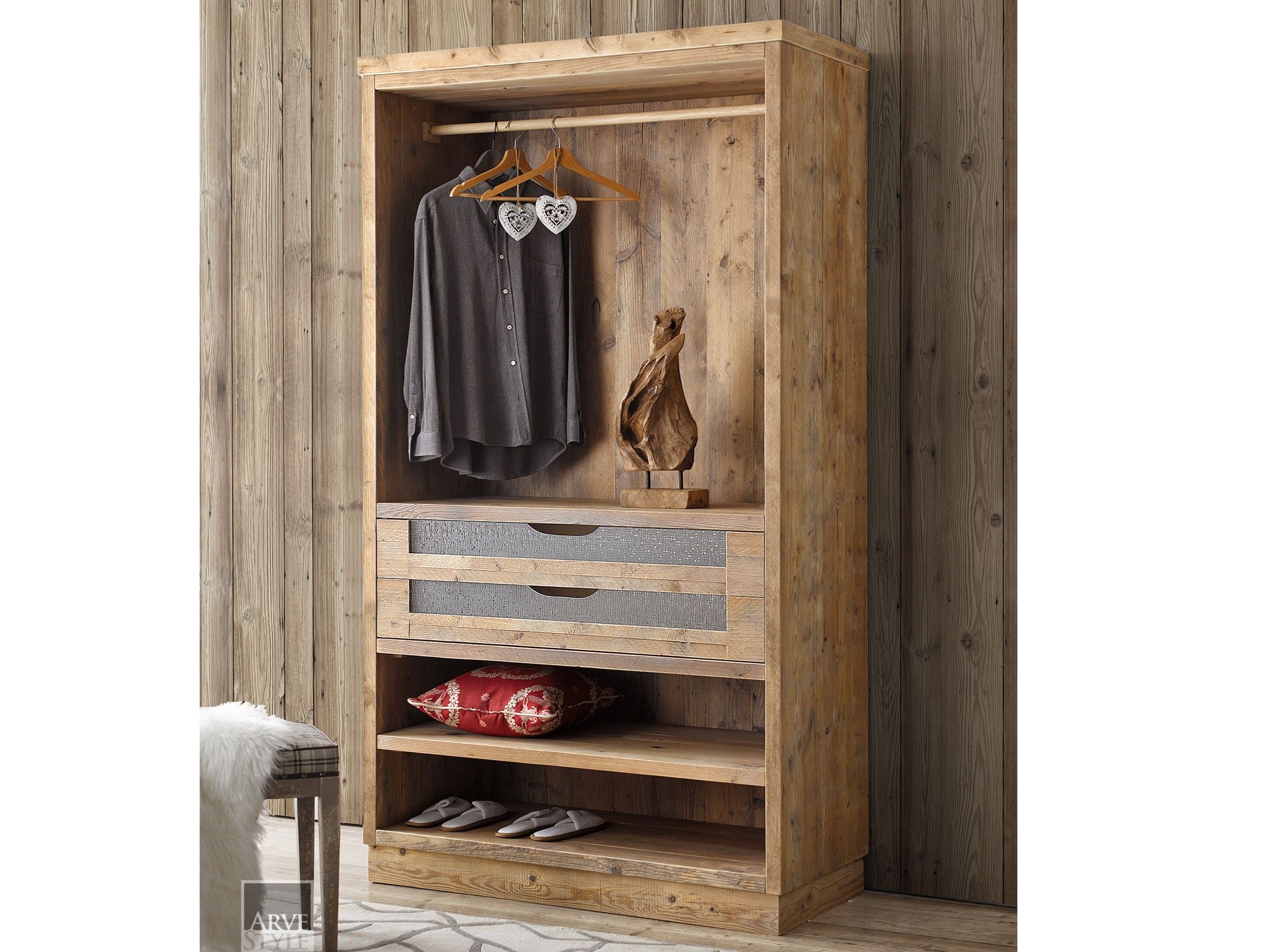 Деревянный шкаф с комодом Arvestyle ARCH-00034009