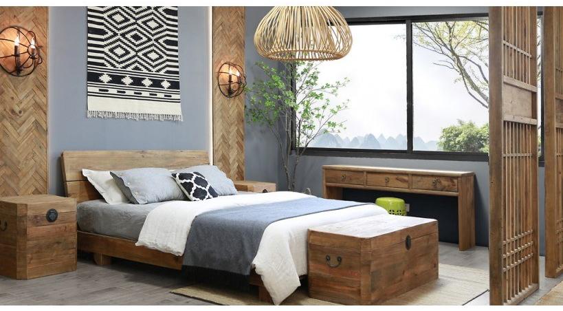 Arrediorg.it® Журнальный столик из цельной древесины / прикроватный столик Woodside Ah763 box  - Вид №14