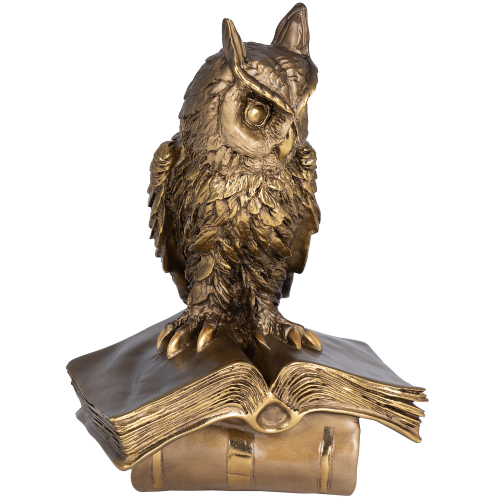 22139 Статуэтка Ученый Филин Бронза BOGACHO 4627138239414 - Вид №1