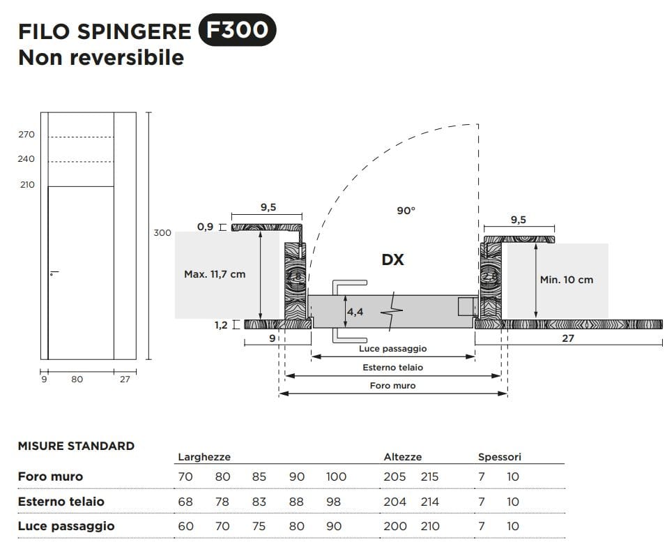 Распашная дверь с выдвижными петлями Venus Design Вера ARCH-00054222 - Вид №4