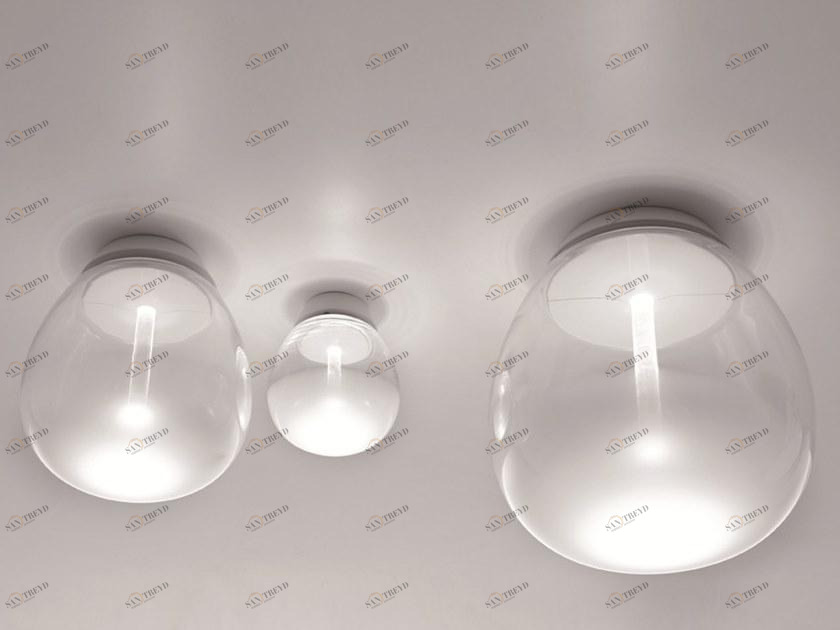 Artemide Настенный светильник / потолочный светильник из дутого стекла Empatia sun-id-1356877