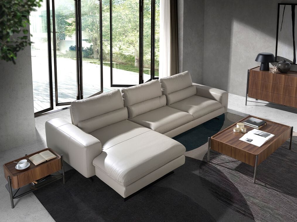 Прямоугольная прикроватная тумбочка из орехового дерева с ящиками Angel Cerda Nature Life ARCH-00151518 - Вид №5