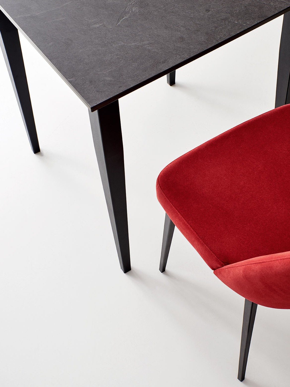 Стальной прямоугольный обеденный стол Sedex Carré ARCH-00084432 - Вид №2