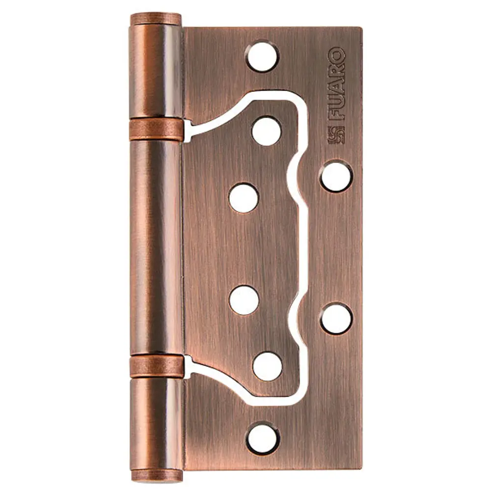 82105957 Петля без врезки N100500/2BB-AC/BL 100x75x2.5 мм сталь цвет античная медь STLM-0019052 FUARO Home