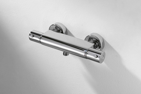 Смеситель для ванной комнаты для душа термостат STREAM F93984C-01B bravat - Вид №1