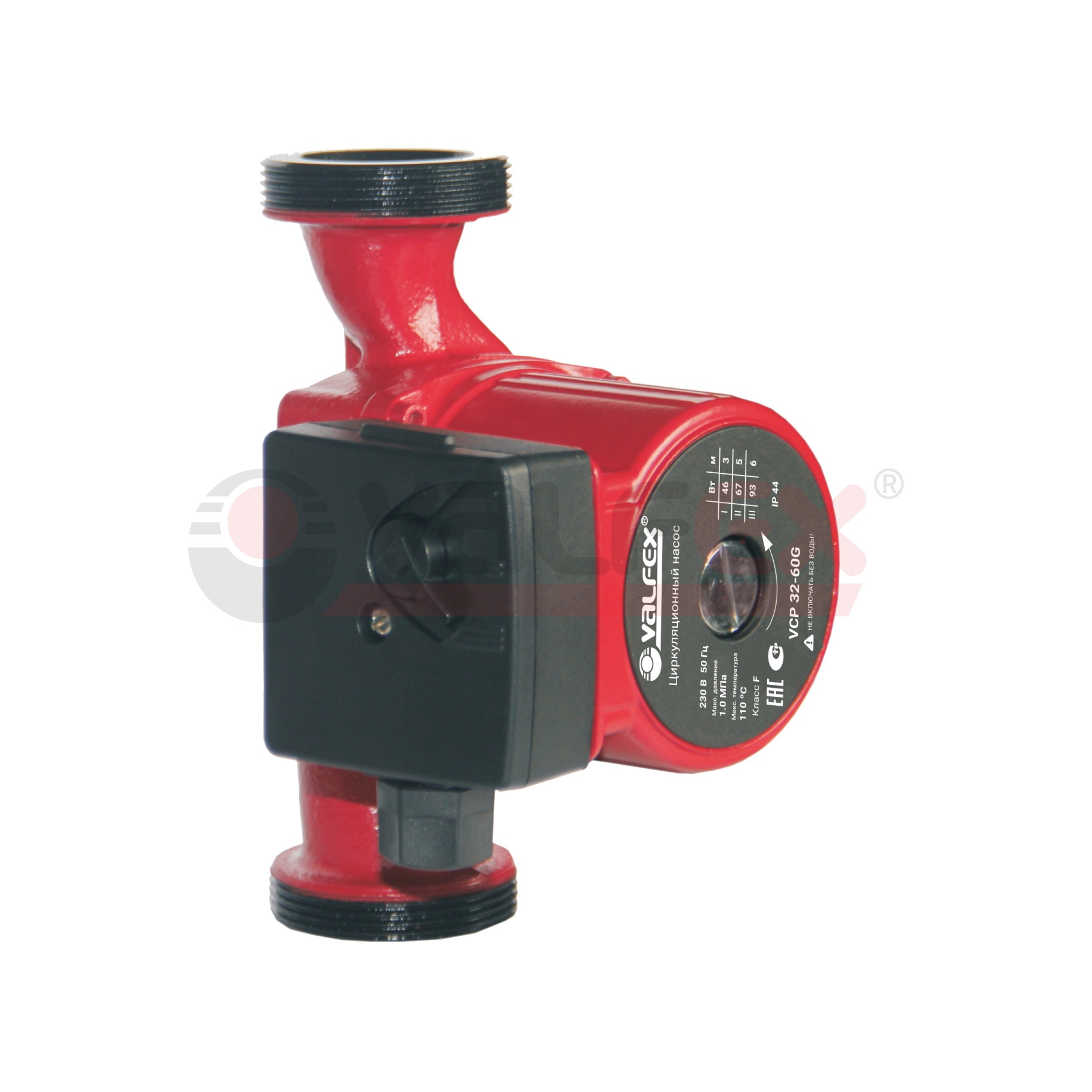 VALF VCP 32-80G180  Valfex Циркуляционный насос VALFEX VCP 32-60G (с гайками) 