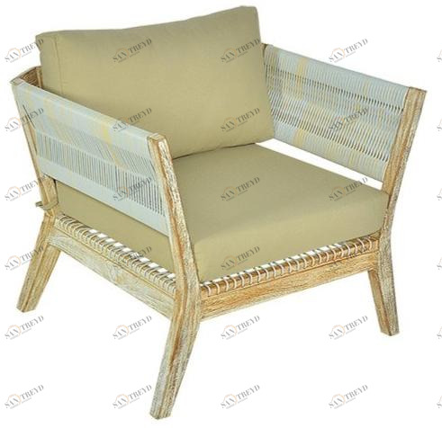 cbdesign Садовое кресло из синтетического волокна с подлокотниками Milly Tj 317m