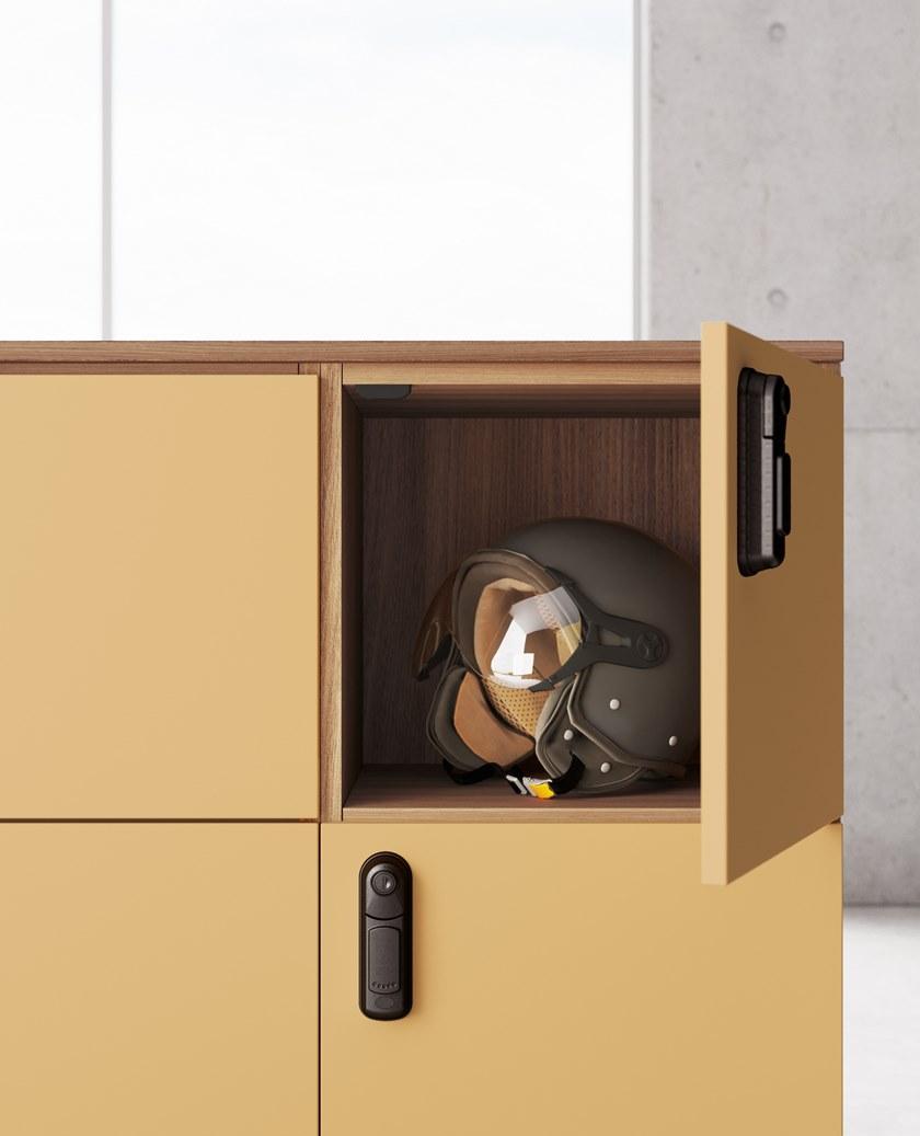 Las Mobili Деревянный офисный шкаф с замком Contenitori universali evo sun-id-1450611 - Вид №2