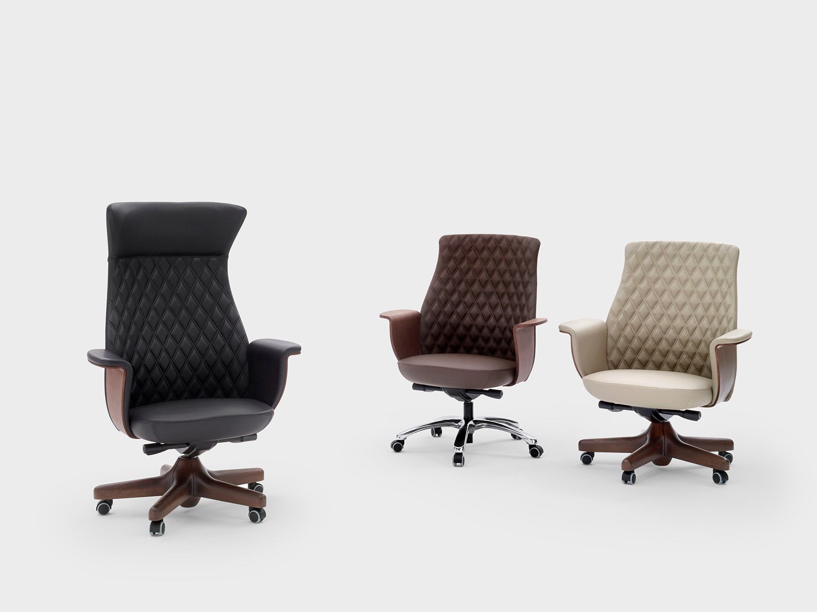 Кожаное офисное кресло Viganò Charme ARCH-00008596 - Вид №2