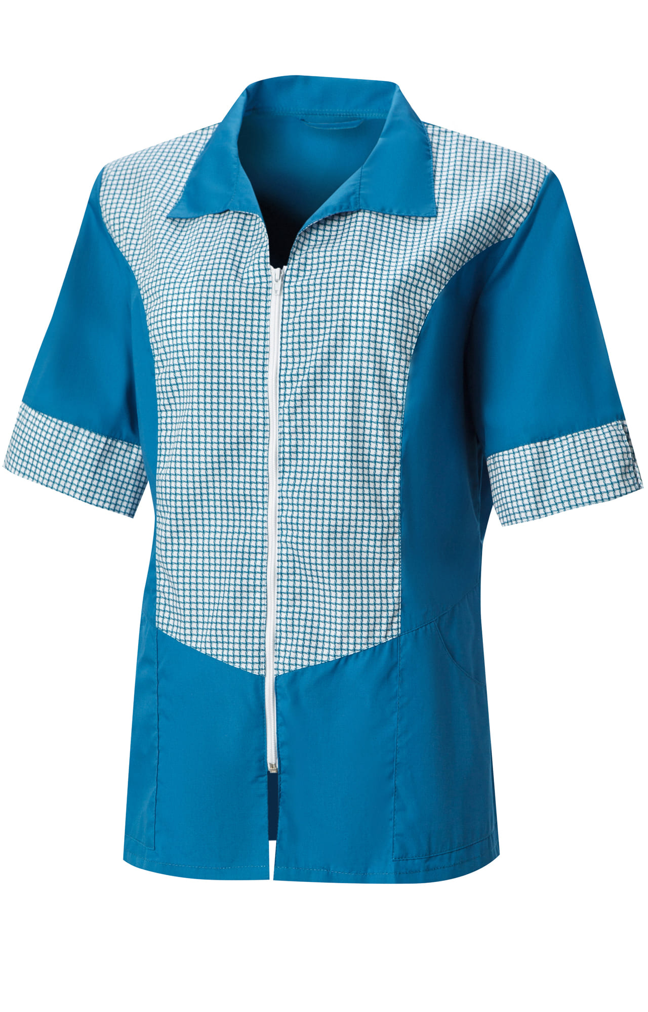 66118 Костюм "Грация" бирюза  Одежда для обслуживающего персонала  размер 56 Спецодежда  - Вид №1