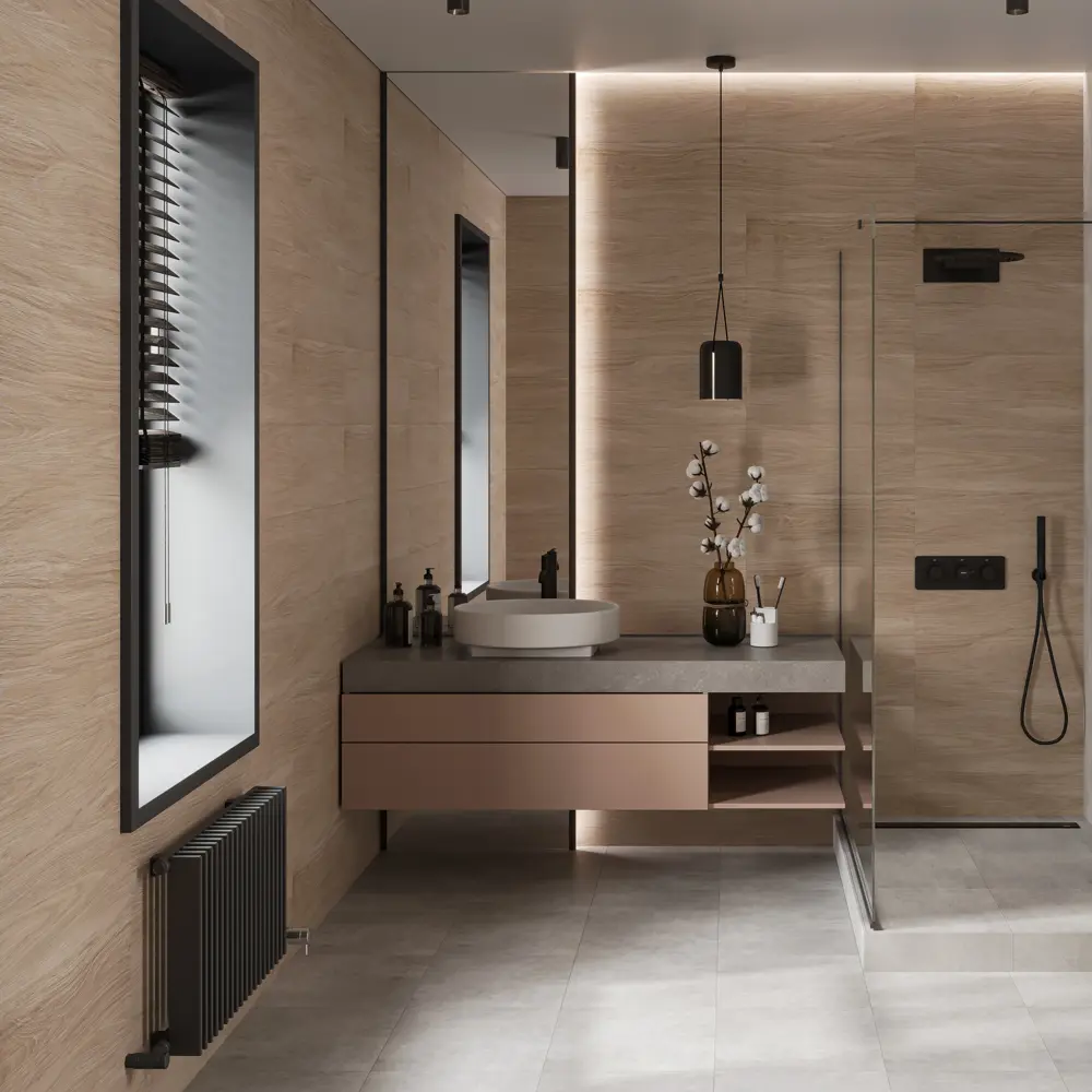 Настенная плитка Gracia Ceramica Sepia 25x60 см 1.2 м² матовая цвет бежевый STLM-2166881