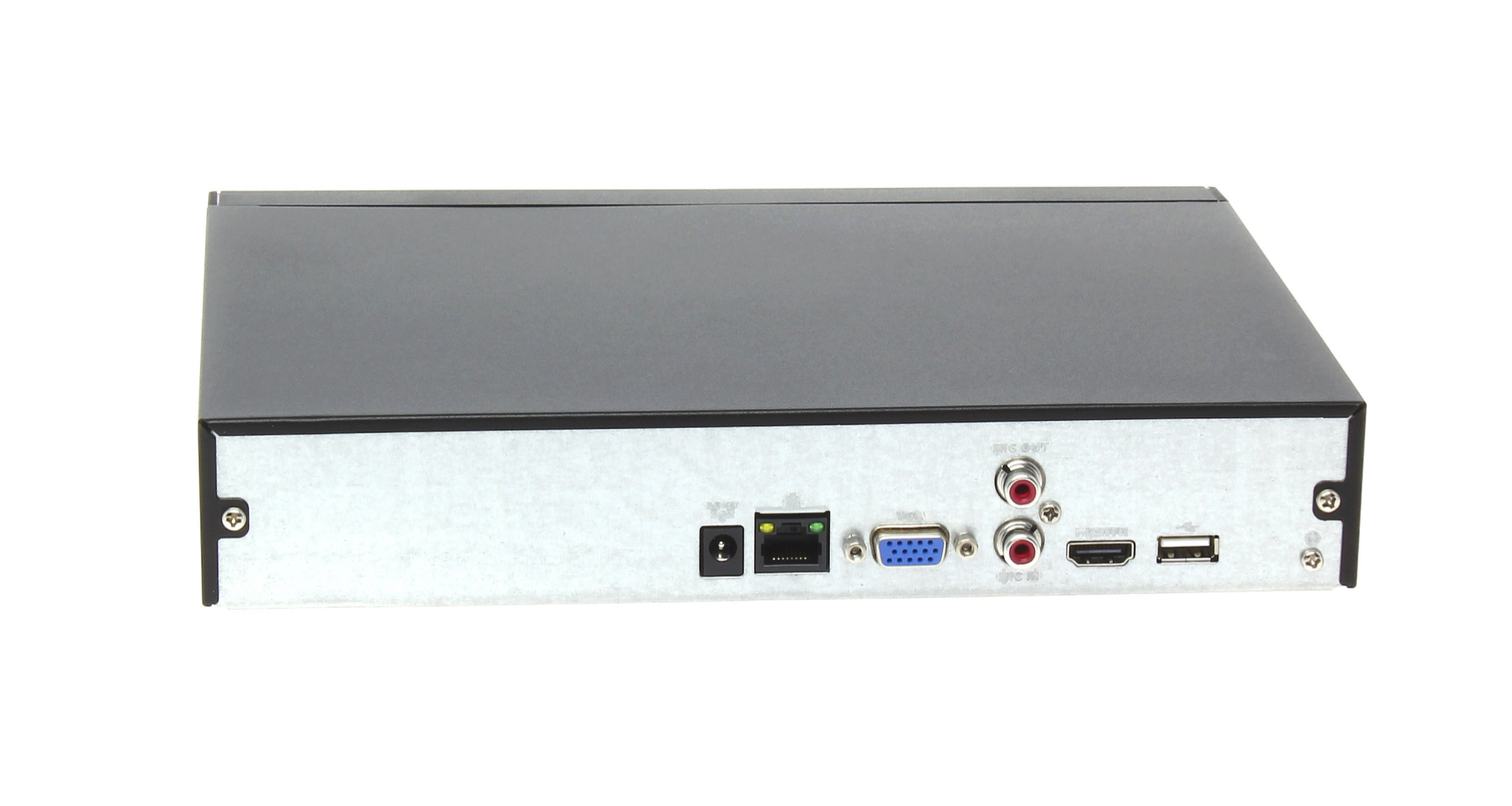 DHI-NVR4116HS-4KS2 16-канальный ip видеорегистратор, запись: h.265/h.264, до 8мп, до 80mb/s; видеовыходы: 1 hdmi, 1 vga; сеть: rj-45 port (10/100mbps); хранение: 1 sata hdd до 6tb; интерфейсы: 2 xusb; размеры: compact 1u; dc12v Dahua Santreyd  - Вид №3