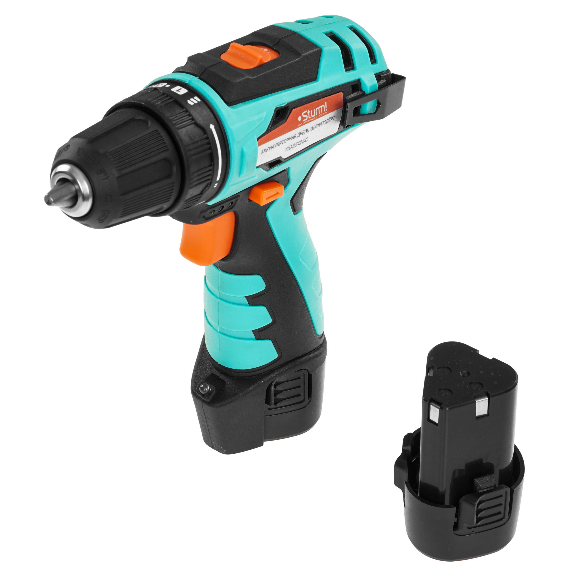 Дрель-шуруповерт Sturm! CD3512SC 9127184 STDN-0043755 - Вид №1