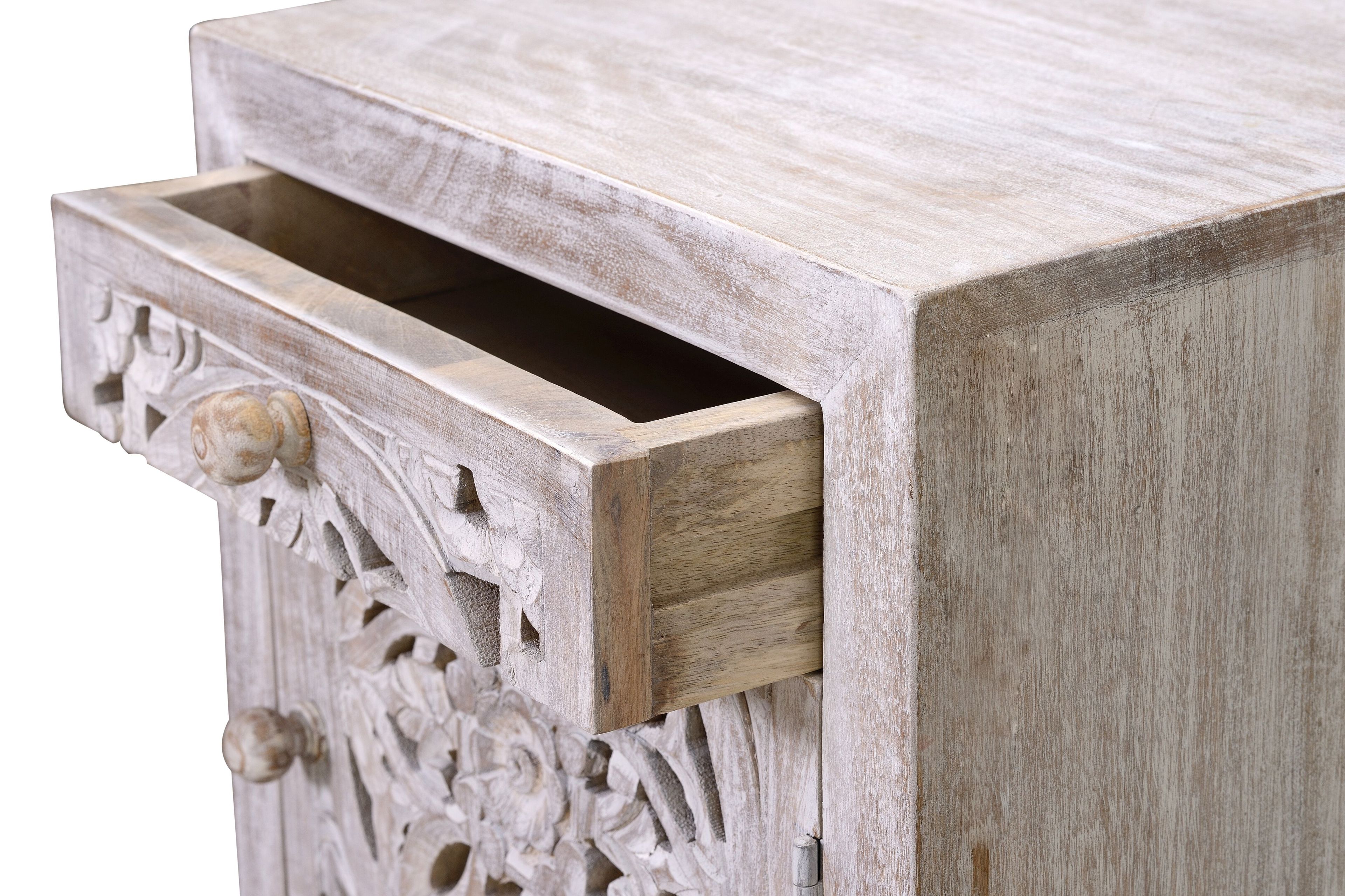 Тумбочка из манго с ящиками Giner y Colomer Миконос ARCH-00124360 - Вид №4