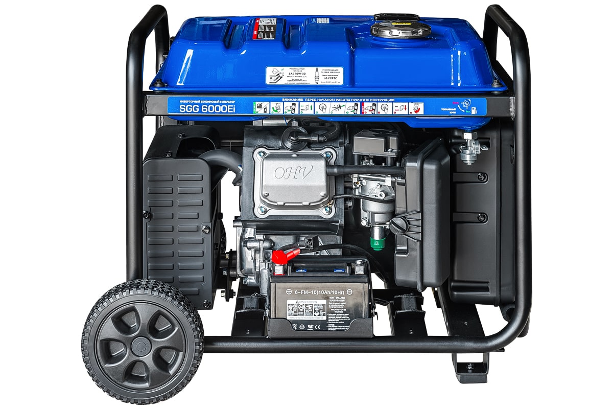 Электрогенератор   бензиновый ТСС SGG 6000Ei 9109978 STDN-0029699 - Вид №4
