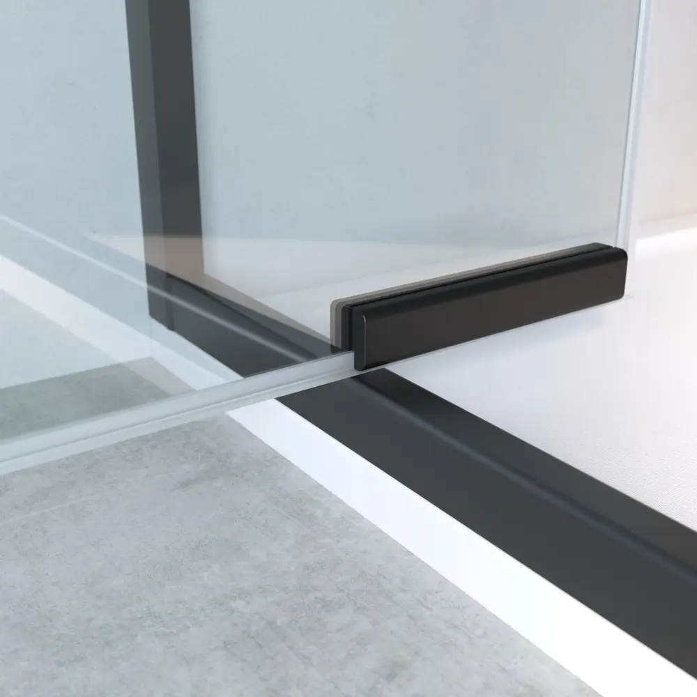 Стекло для распашной душевой двери Sensea Easy 90 см с шелкографией, цвет профиля на выбор 83631102 STLM-2134885 - Вид №12