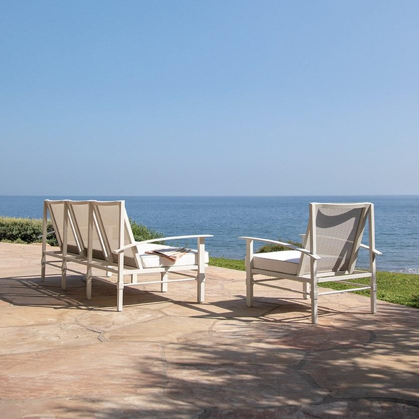 JANUS et Cie Садовое кресло из алюминия с подлокотниками Palmia sun-id-1412770 - Вид №5