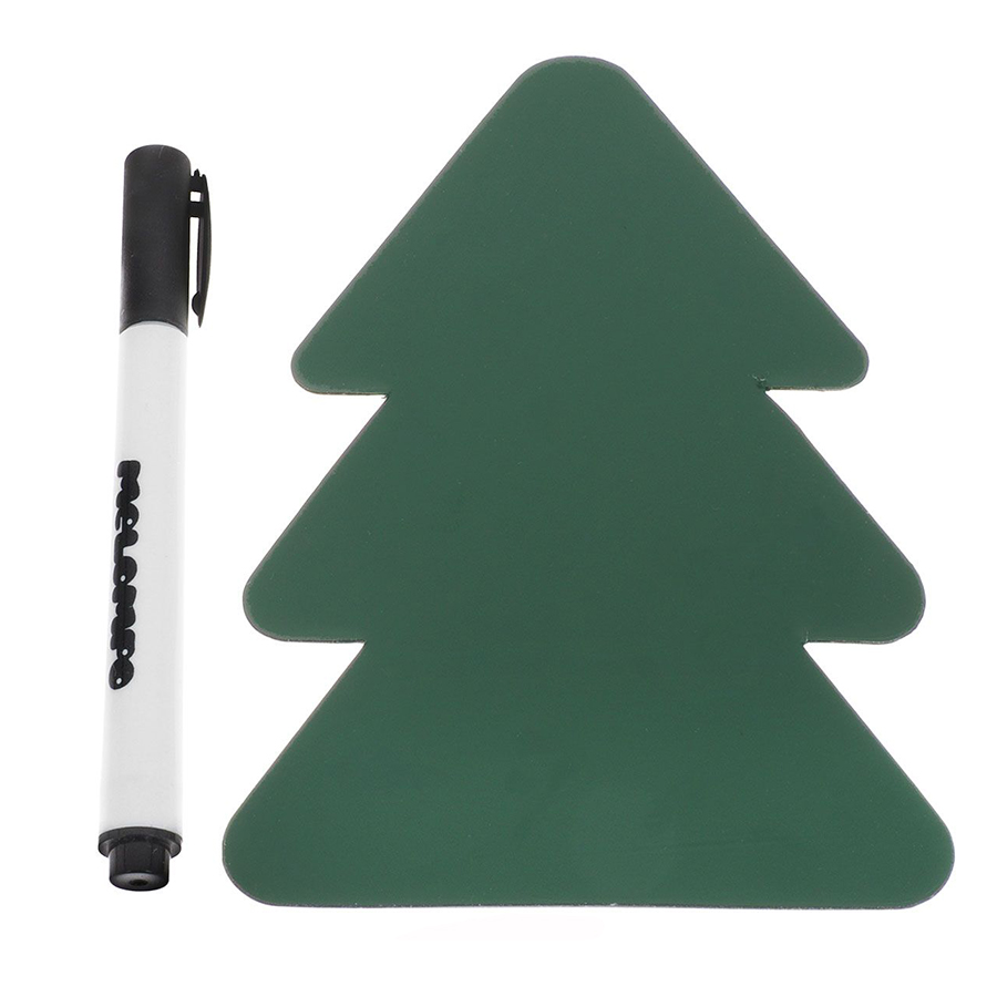 Mel19-2 Магнитная доска для записей "елка" Melompo  - Вид №2