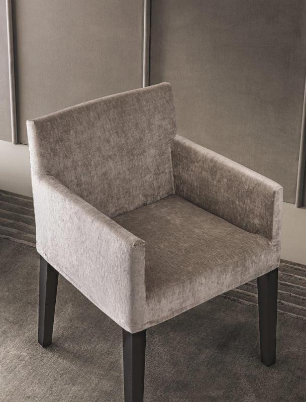 Casamilano Кресло со съемным чехлом из ткани с подлокотниками sun-id-1379708 - Вид №1