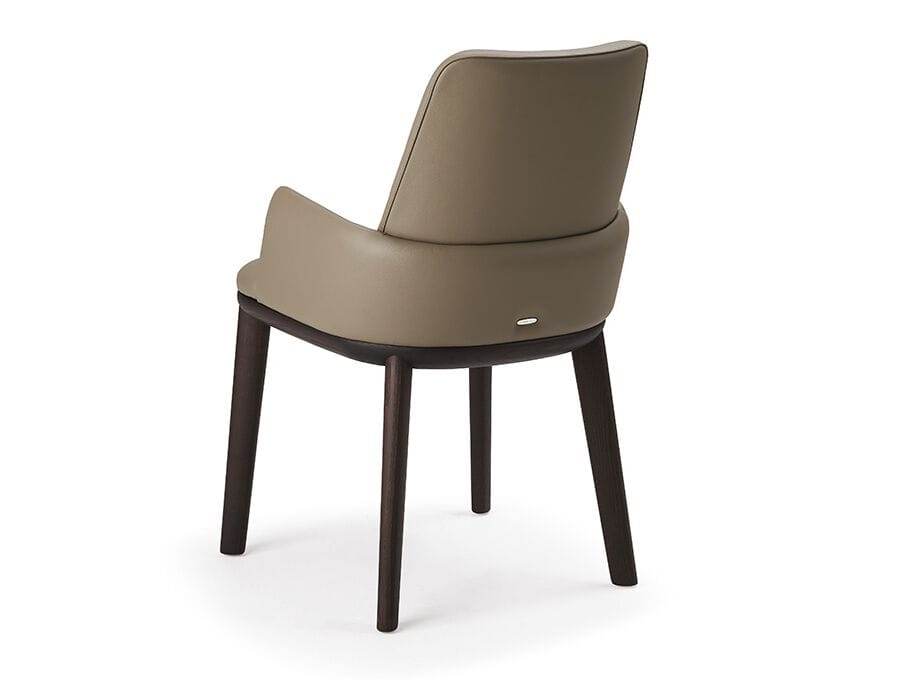 Кожаный мягкий стул с подлокотниками Cattelan italia BELINDA ML ARCH-00044554