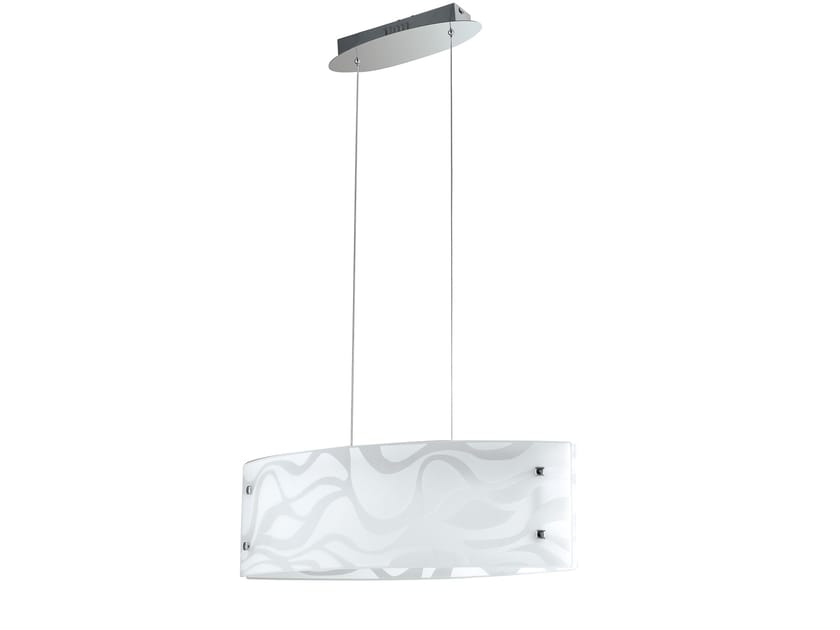 Матовый стеклянный светодиодный подвесной светильник Fan Europe Lighting дизайн окружающего света ARCH-00028862
