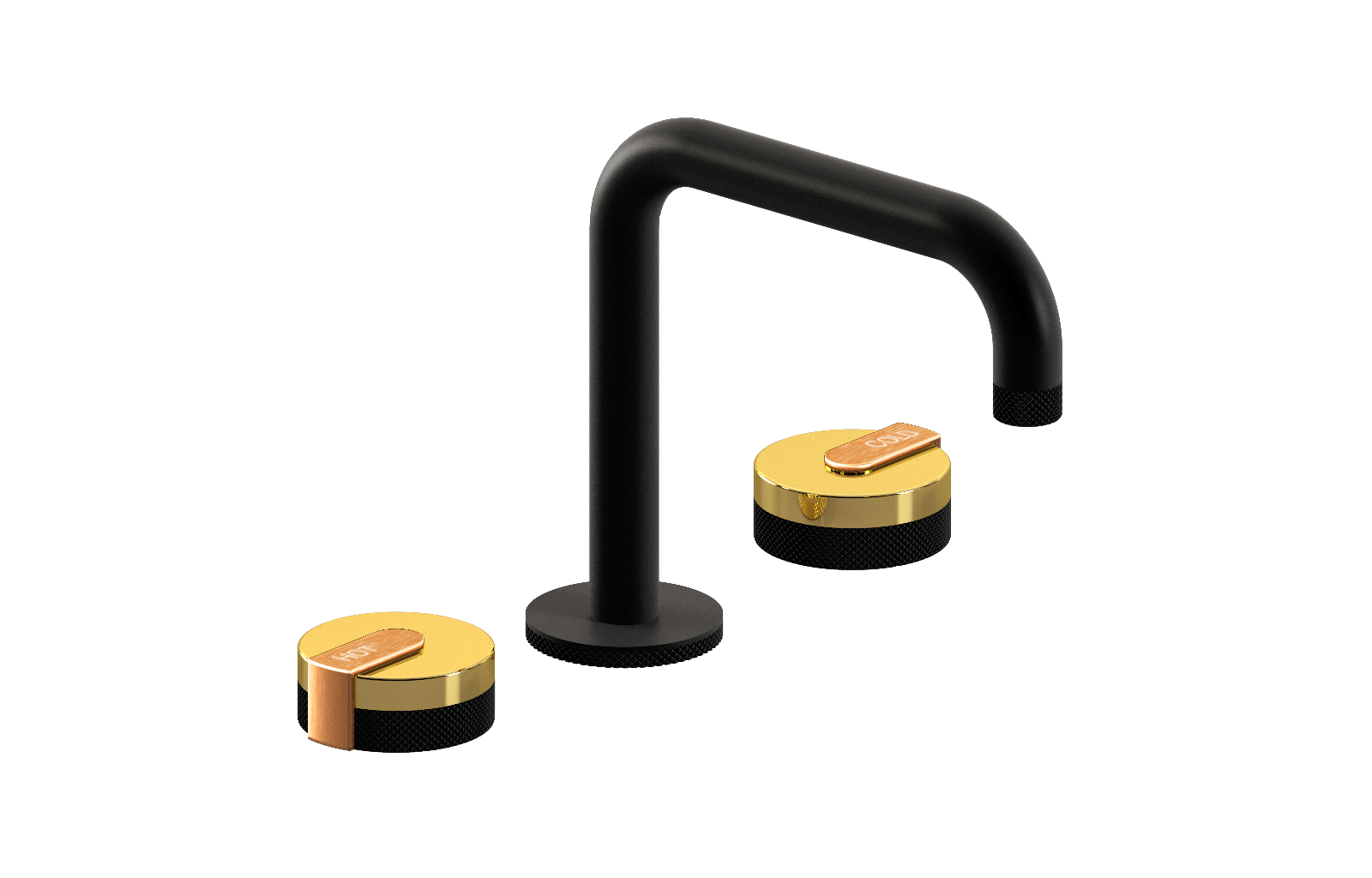 E-11511-R1AU-L1BRG-MBK Смеситель для умывальника на 3 отвертия GRAFF MOD+