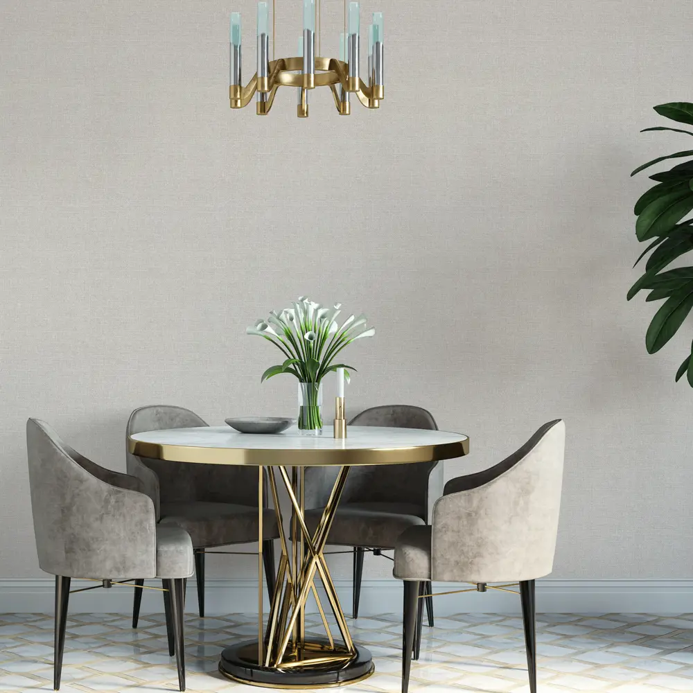 PALITRA FAMILY Maris - Флизелиновые обои бежево-коричневые 1.06 м 89677490 STLM-0079801 - Вид №2