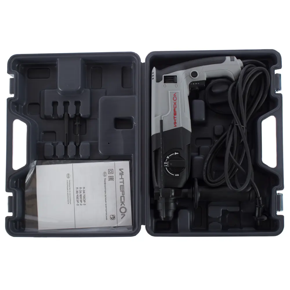 Перфоратор Интерскол П-24/700ЭР, 720Вт, 2,6 Дж STLM-2062823 - Вид №3